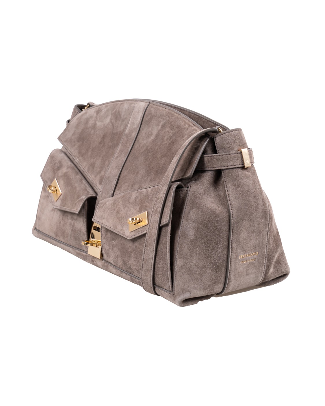 shop SALVATORE FERRAGAMO  Borsa: Salvatore Ferragamo borsa a tracolla "Hug Multipocket".
Da indossare come clutch oppure a spalla grazie alla tracollina rimovibile.
Gancini.
Dimensioni: 23 x 32 x 18cm.
Luce manico: 25cm.
Composizione: 100% Pelle di vitello.
Fabbricato in Italia.. 219983 HUG PUCH L-784188 number 4471889